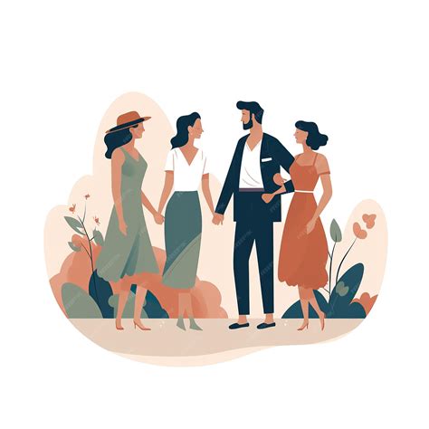 People Standing Together Cartoon 的图像结果