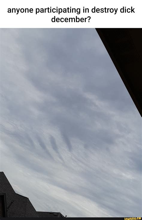 Anyone participating in destroy dick december? - iFunny