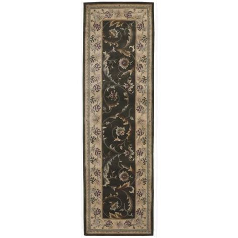 Nourison Versailles Palace Hand-tufted Area Rug Green 2'3" x 8' Runner ...