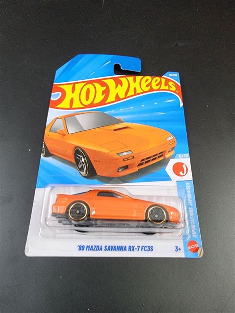 Hot Wheels Mainline E Case 2026: 89 Mazda Savanna RX-7 FC3S – Zoomsters ...