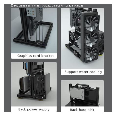 Egowz PC Creative Assembly Frame Test Bench,Open Air Frame India | Ubuy