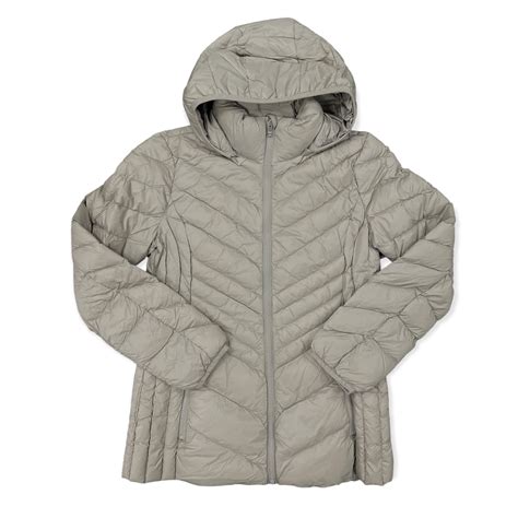 London Fog Women's Lightweight Packable Down Filled Full-Zip Jacket ...