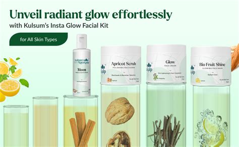 Kulsum's Kaya Kalp Herbals Insta Glow Facial Kit | For Glowing ...