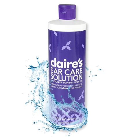 Snapklik.com : Claires Standard Aftercare Ear Piercing Solution Avoid ...