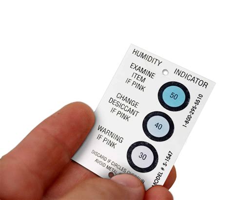 Humidity Indicator Cards - HUMIDITYCARD1060 - Armor Protective Packaging®