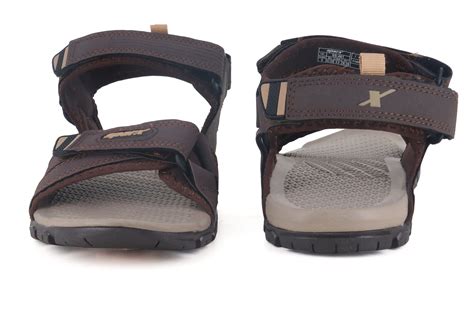 Sparx Brown Sandals for Men SS-481 | Sandals & Slippers Online – Relaxo ...