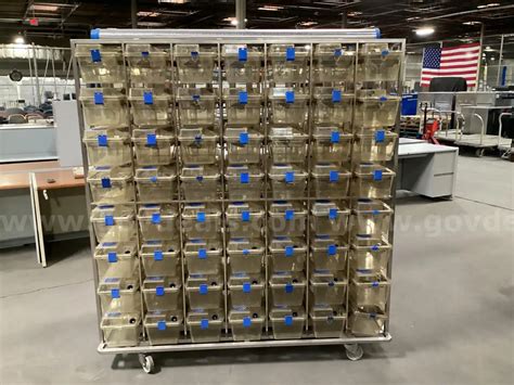 112 - Ventilated Lab Rodent Cage Rack System. | GovDeals
