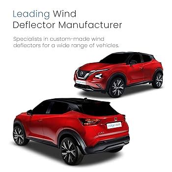 4pc Wind Deflector Set With Clips ISPEED Dark Tinted Wind Deflectors ...