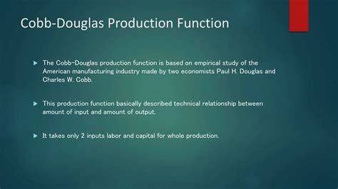 Cobb-Douglas Production Function presentation.pptx