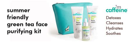 mCaffeine Skincare Kit for Women & Men with Vitamin C Face Serum, Face ...