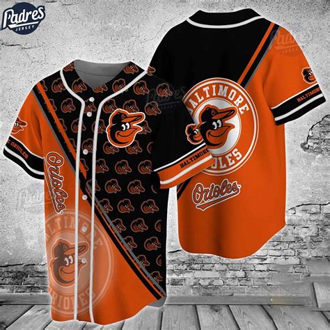 Custom MLB Baltimore Orioles Baseball Jersey Shirt - Padres Jersey ...