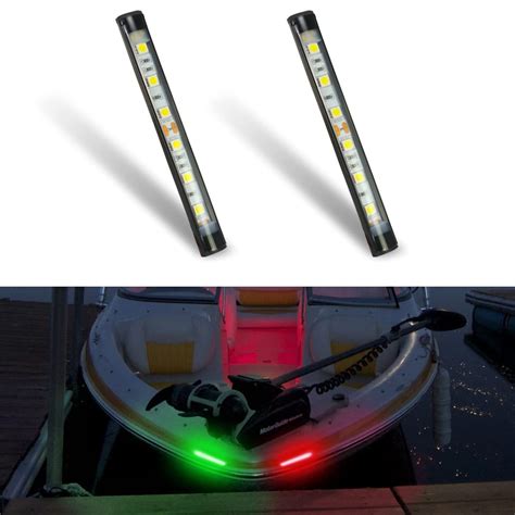 Buy Boaton Boat Navigation Lights, Super Bright Bow Lights Night ...