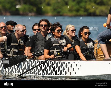 Kim Kardashian, Kris Jenner The Kardashian family competes in a drag ...