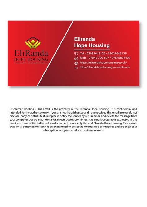 Entry #86 by TahsanianDesign for Design an email signature (JPEG or PNG ...