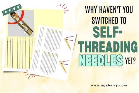 Image result for Self Threading Needles Tutorial