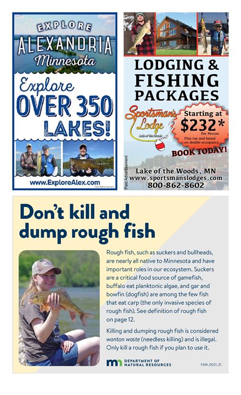 MN Fishing Regulations 2021 - Isaac Dixson - Page 4 | Flip PDF Online ...