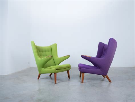 Hans Wegner Papa Bear Chairs by AP Stolen, 1951 - Early Papa Bear ...
