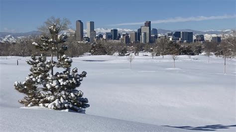 Denver snow from Wednesday will melt fast | 9news.com