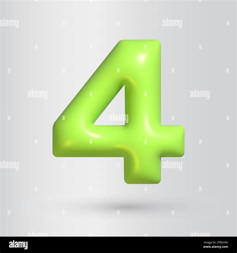 Number 4 logo Stock Vector Images - Alamy