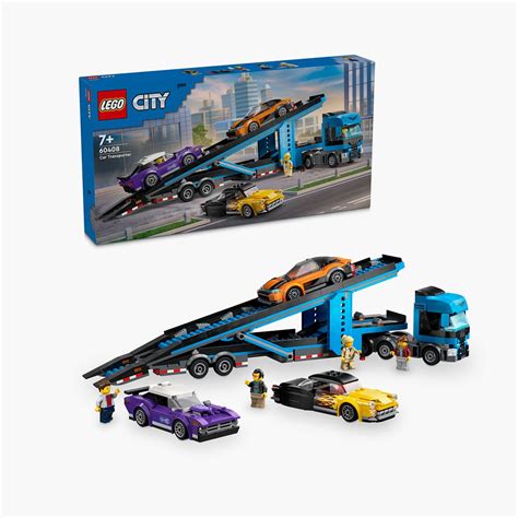 Buy Lego City Car Transporter Truck With Sports Cars (60408) - 998 Pcs ...