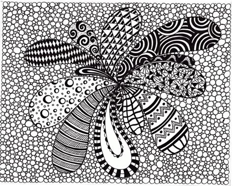 Free Printable Zentangle Coloring Pages Free, Download Free Printable ...