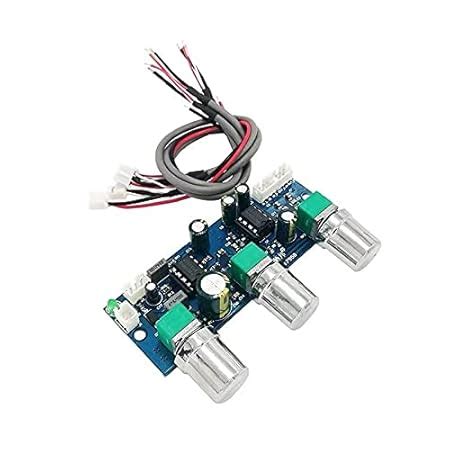 InkOcean NE5532 2.1 Channel Tone Preamplifier Board Audio Equalizer ...