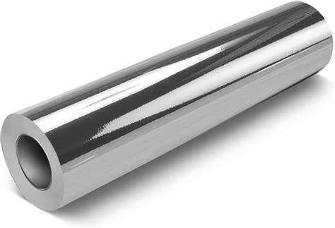 Buy VViViD Chrome Silver Gloss DECO65 Permanent Adhesive Craft Vinyl ...