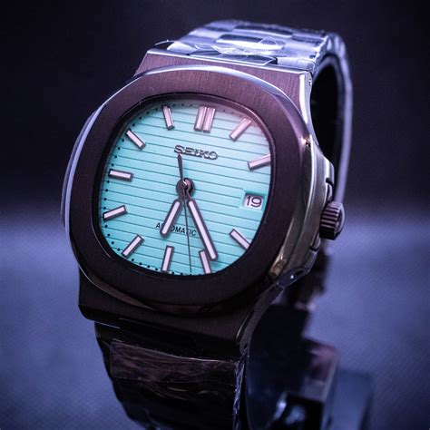 Seiko Nautilus Tiffany Mod Watch – IndiaModWatches