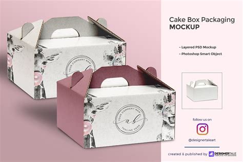 Image result for Simple Cake Box Design