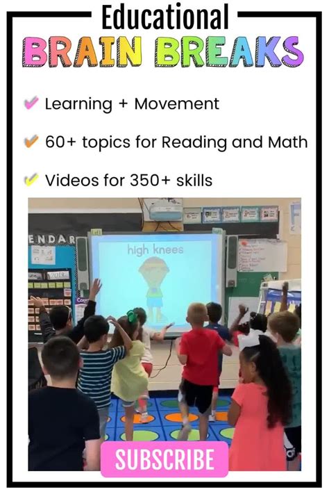 Educational brain breaks – Artofit