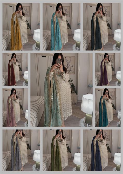 1816 Aarohi Faux Georgette Readymade Pant Style Suits – Kavya Style Plus