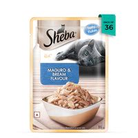 Sheba Rich Fish Mix (Maguro & Bream) Premium Wet Cat Food - All Breed ...
