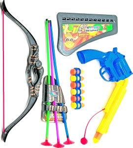 Dynamic Retail Global Gun Toys for Boys With Bullets, Archery Bow ...