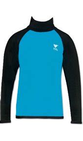 TYR Solid Rash Guard (Turquoise/Black, 2T) : Amazon.in: Sports, Fitness ...