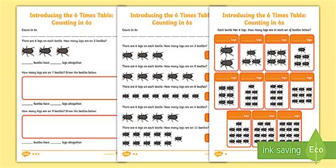 Introduction to the 6 Times Table Activity