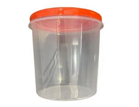Plastic Round Container - Round Plastic Container 1.5l Manufacturer ...