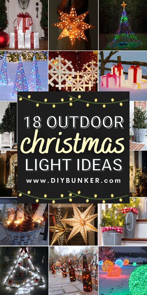 Outdoor Christmas Light Decor Ideas You're Gonna Love