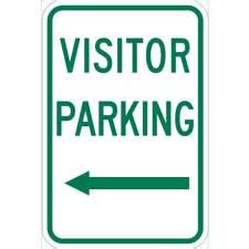 Brady Part: 124374 | Visitor Parking Sign | BradyIndia.co.in