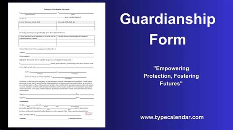 Free Printable Temporary Guardianship Form - Totally Free Printables