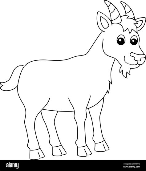 Goat Coloring Page Printable