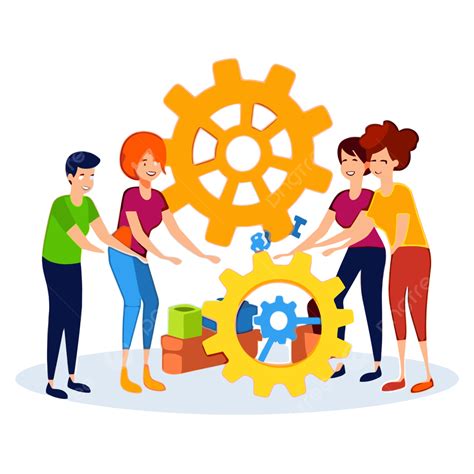 Clip Art Animado De Trabajo En Equipo Trabajo En Equipo.