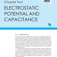 NCERT Textbook: Electrostatic Potential and Capacitance - Physics Class ...