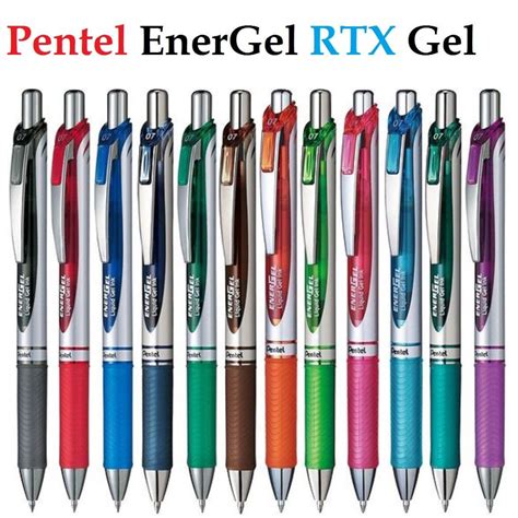 Pentel EnerGel RTX Gel Pen & Refill - 0.7 mm – Bumbo Stationeries