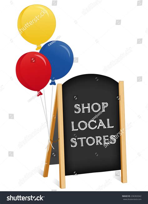 Shop Local Chalkboard Sign 的图像结果