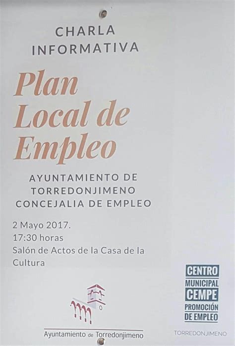 PLAN DE EMPLEO LOCAL-Bolsas de trabajo