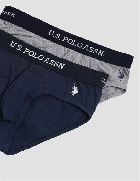 Buy Men Elasticized Waist OEB11 Briefs - Pack Of 2 Assorted|U.S. Polo ...