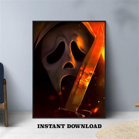 Buy Scream 7 Movie Poster (2026), Digital Download A4-A1 Sizes Online ...