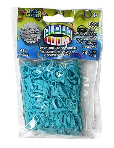 Buy NEW! Original Rainbow Loom- Alpha loom bands-Turquoise Online at ...