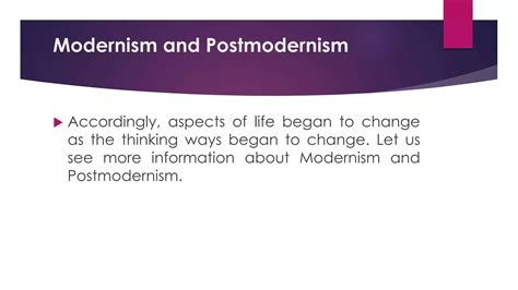 Modernism vs postmodernism | PPTX