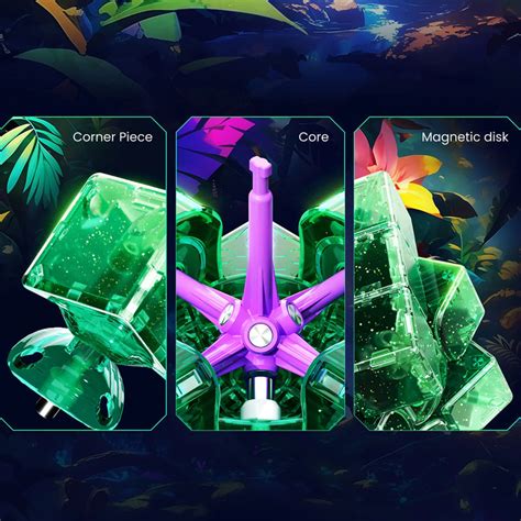 Buy GAN 15 MagLev EmeraldoX 3x3 (Limited Edition) Speed Cube Online ...